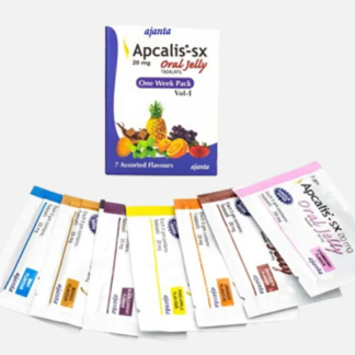 Apcalis-sx 20 mg (Oral Jelly) Tadalafil 20 mg * 7
